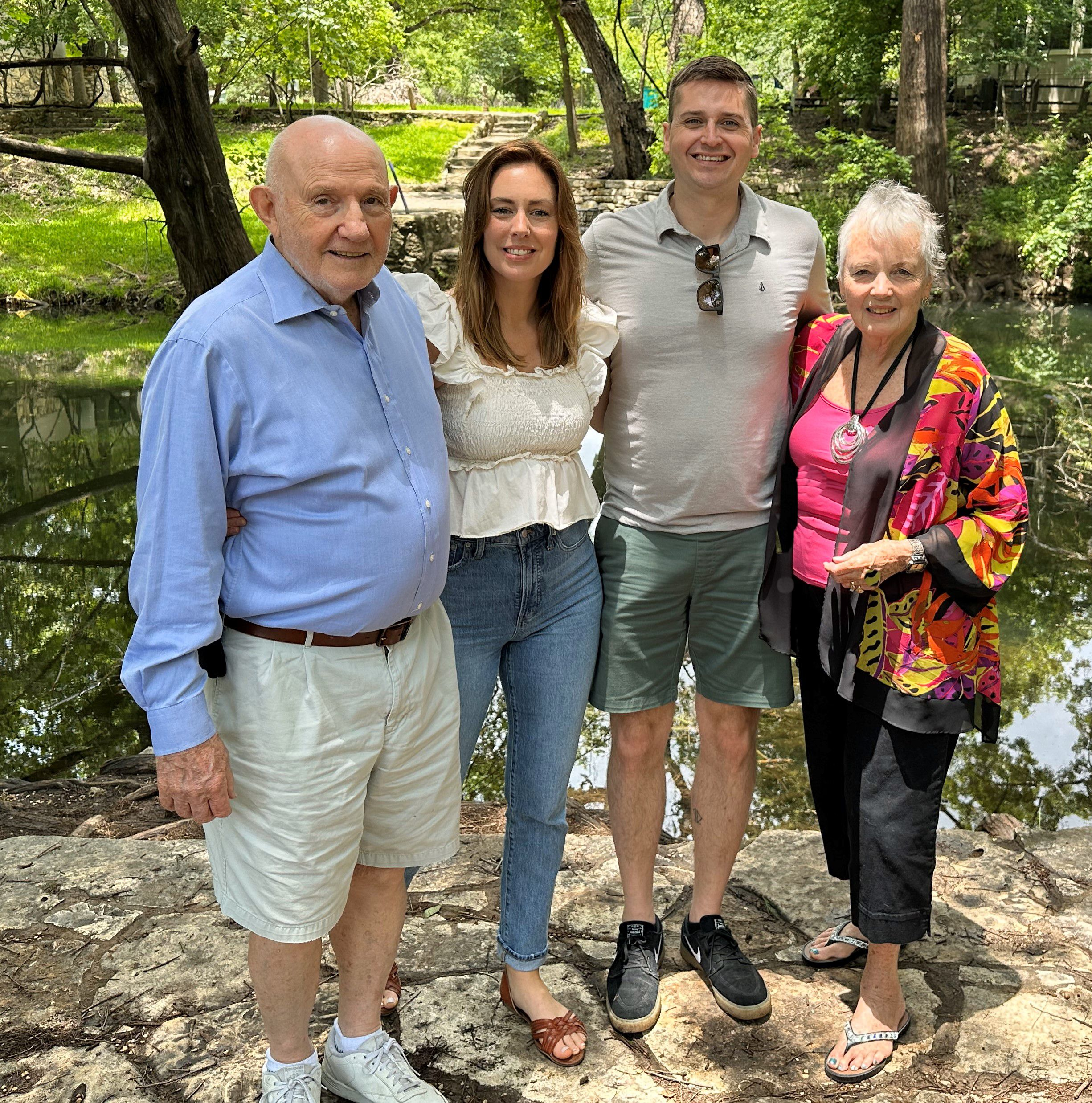 Bob & Dyan Lee, daughter Paige and husband Adam